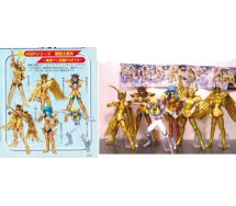 RARE Complete Set 6 Mini Figures Saint Seiya Original Gashapon Figure Part 3 BANDAI