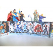 RARO SET 6 Figure Collezione 8cm KEN SHIRO Guerriero PARTE 1 Bandai Giappone Gashapon