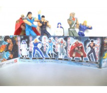 Rare COMPLETE SET 6 Figures 8cm KEN SHIRO PART 1 Bandai JAPAN Gashapon