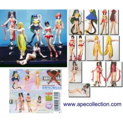 Set 6 Figures GUILTY X GEAR PART 1 Sexy Girls SR SERIES Original YUJIN JAPAN