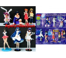 RONDO KOBE Raro Set 7 Figure 9cm Gashapon YUJIN Giappone NUOVI PERFETTI