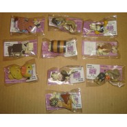 I 3 PORCELLINI Set Completo 10 MINI FIGURE da Collezione FURUTA Japan Choco Egg Little Three Pigs