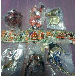 RARE Complete Set 6 Figures KAMEN RIDER PART 12 Gashapon BANDAI Japan