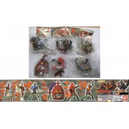 RARE Complete Set 6 Figures KAMEN RIDER PART 2 Gashapon BANDAI Japan