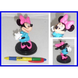 RARE Figure 6cm MINNIE WITH BLUE DRESS Disney De Agostini 3D Collection SERIE 1 Daniel Düsentrieb