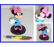 RARA Figura 6cm MINNIE Mouse ABITO BLU Disney De Agostini 3D Collection SERIE 1