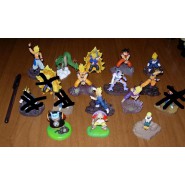 DRAGON BALL Lot 13 FIGURES With Stands Dragonball Gashapon Shenron 