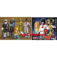 Rare COMPLETE SET 5 Figures BATTLESHIP YAMATO Bandai JAPAN Gashapon EMERALDAS 