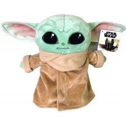 Plush 25cm BABY YODA Star Wars Mandalorian ORIGINALE Disney Play By Play