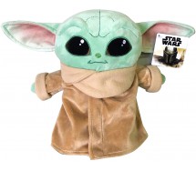 Plush 25cm BABY YODA Star Wars Mandalorian ORIGINALE Disney Play By Play