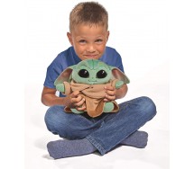 Plush 25cm BABY YODA Star Wars Mandalorian ORIGINALE Disney Play By Play