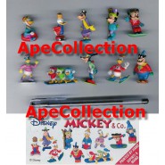 RARO Complete Set 10 Mini Figures 3cm Mickey Mouse MINNIE DISNEY ZAINI