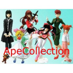 Raro SET 6 Figure Collezione SAKURA WARS PART 3 Manga Anime JAPAN Originali BANDAI Gashapon