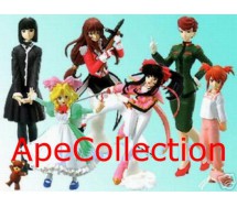 Rare SET 6 Figures SAKURA WARS PART 3 Manga Anime JAPAN Originali BANDAI Gashapon