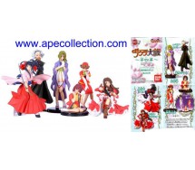 Raro SET 6 Figure Collezione SAKURA WARS PART 4 Manga Anime JAPAN Originali BANDAI Gashapon