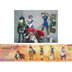 RARE Set 6 Figures SHAKUGAN NO SHANA Original YUJIN Giappone Gashapon 