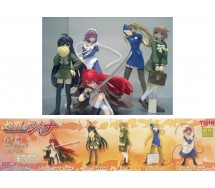 RARE Set 6 Figures SHAKUGAN NO SHANA Original YUJIN Giappone Gashapon 