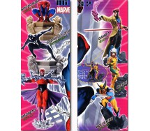 Raro SET 6 Figure Collezione MARVEL SUPER HEROES PART 2 Originali BANDAI Gashapon JAPAN Spiderman Wolverine etc.