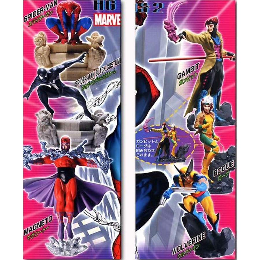 Set of 6 Marvel Super Heroes AIMANTS pour Le FRIGO 001