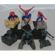 Rare SET 6 Figures SPIDERMAN MAXI COLLECTION Original BANDAI Gashapon