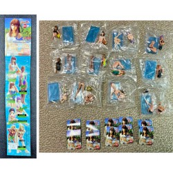 Raro SET 126 Figure Collezione DEAR OR ALIVE Extreme BEACHVOLLEYBALL CON VARIANTI Originali BANDAI Gashapon JAPAN