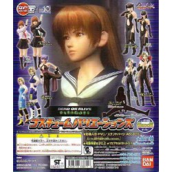 Raro SET 11 Figure Collezione DEAR OR ALIVE ULTIMATE Con VARIANTI Originali BANDAI Gashapon JAPAN