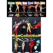 RARE Set 6 Figures SEGA GALS PART 2 Girls RETRO Videogames  Original YUJIN Giappone Gashapon  TEKKEN etc.