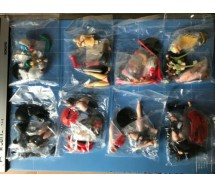 RARE Set 8 Figures SEGA GALS PART 2 Girls RETRO Videogames  Original YUJIN Giappone Gashapon  TEKKEN etc.