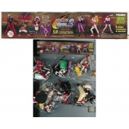RARO SET 6 Figure Collezione CAPCOM Girls VS SNK Retro VIDEOGAMES STARS Street Fighters etc. TOMY Gashapon