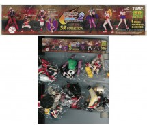 RARO SET 6 Figure Collezione CAPCOM Girls VS SNK Retro VIDEOGAMES STARS Street Fighters etc. TOMY Gashapon