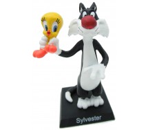 RARO LOTTO 3 Figure Collezione In Metallo 3D LOONEY TUNES Warner Bros HOBBY AND WORK