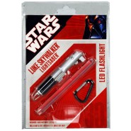 Lightsaber LUKE SKYWALKER Light LED Luce Keychain With Ccarabiner STAR WARS