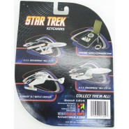 STAR TREK Keyring Model 7cm KLINGON D7 BATTLE CRUISER Original