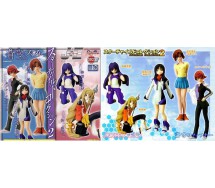 Raro SET 5 Figure Collezione DEAD AGGRESSOR PART 2 Manga Anime JAPAN Originali BANDAI Gashapon