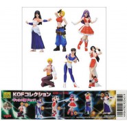 Raro SET 6 Figure Collezione KING OF FIGHTERS KOF PART 1 Retro Videogames JAPAN Originali YUJIN Gashapon