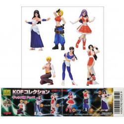 Rare SET 6 Figures KING OF FIGHTERS KOF PART 1 Retro Videogames JAPAN Originali YUJIN Gashapon