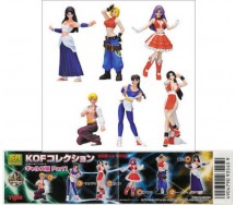 Raro SET 6 Figure Collezione KING OF FIGHTERS KOF PART 1 Retro Videogames JAPAN Originali YUJIN Gashapon