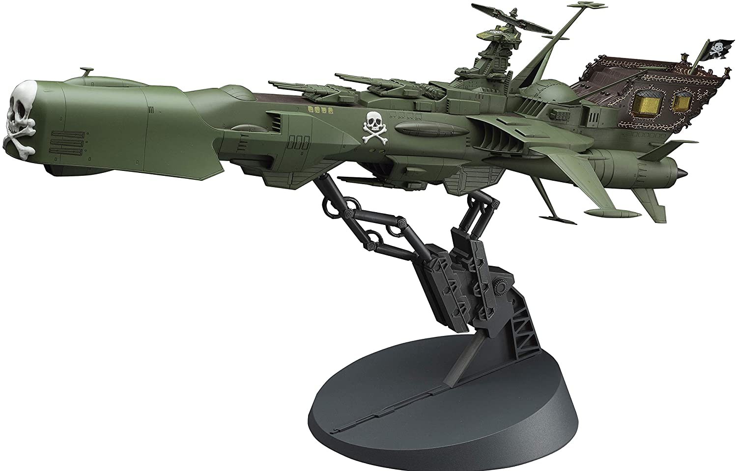 CAPITAN HARLOCK Modello Kit Montaggio ARCADIA VERDE 1/1500 Hasegawa 64505 CW05 - Picture 1 of 4