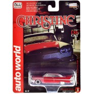 Modellino Auto PLYMOUTH FURY 1958 Film CHRISTINE Macchina Infernale Vetri Sporchi Scala 1/64 Johnny Lightning