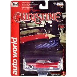 Model Car PLYMOUTH FURY 1958 Movie CHRISTINE Dirty Version SCALE 1/64 Johnny Lightning