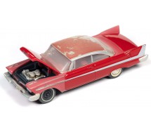 Model Car PLYMOUTH FURY 1958 Movie CHRISTINE Dirty Version SCALE 1/64 Johnny Lightning