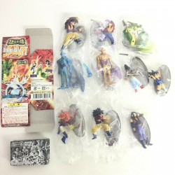 SET 10 Figures DRAGONBALL GT Soul Of Hyper Figuration PART 2 Version COLORED And Special Figure Original BANDAI Gashapon 