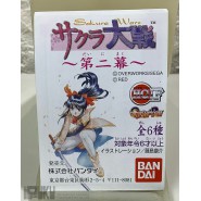Rare SET 6 Figures SAKURA WARS PART 2 Manga Anime JAPAN Originali BANDAI Gashapon