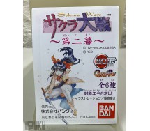 Raro SET 6 Figure Collezione SAKURA WARS PART 2 Manga Anime JAPAN Originali BANDAI Gashapon