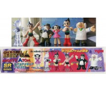 Raro SET 6 Figure Collezione ASTROBOY Mighty Atom PART 1 Gashapon JAPAN Originali YUJIN