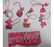 7 Keychain Dangler Barbie Face