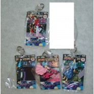 LUPIN Third III Set 5 KEYHOLDER Puppets Keychain 5cm BANPRESTO Fujiko Zenigata