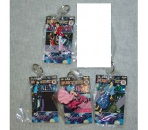 LUPIN Third III Set 5 KEYHOLDER Puppets Keychain 5cm BANPRESTO Fujiko Zenigata