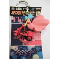 LUPIN Third III KEYHOLDER Of Fujiko Keychain 5cm BANPRESTO