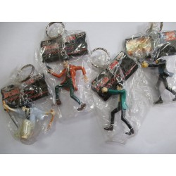 LUPIN Third III Lotto 4 PORTACHIAVI Pistole 5cm BANPRESTO Goemon Gigen Zenigata